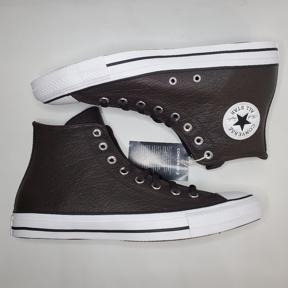 Converse Chuck Taylor All Stars Velvet Brown Tumbled Leather  [A01461C] - Picture 7 of 8